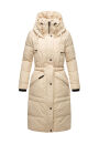 Marikoo Ayumii Damen Winterjacke B948 Creme Größe XXL - Gr. 44