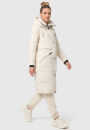 Marikoo Ayumii Damen Winterjacke B948 Creme Größe XXL - Gr. 44