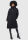 Marikoo Benikoo Damen lange Winterjacke B949 Schwarz-Größe L - Gr. 40