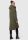 Marikoo Benikoo Damen lange Winterjacke B949 Dark Olive-Größe XL - Gr. 42