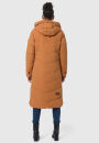 Marikoo Benikoo Damen lange Winterjacke B949 Rusty Cinnamon Größe S - Gr. 36