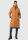 Marikoo Benikoo Damen lange Winterjacke B949 Rusty Cinnamon Größe S - Gr. 36