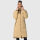 Marikoo Benikoo Damen lange Winterjacke B949 Beige-Größe S - Gr. 36
