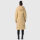 Marikoo Benikoo Damen lange Winterjacke B949 Beige-Größe S - Gr. 36