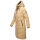 Marikoo Benikoo Damen lange Winterjacke B949 Beige-Größe S - Gr. 36