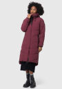 Marikoo Benikoo Damen lange Winterjacke B949 Wine Größe S - Gr. 36