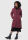 Marikoo Benikoo Damen lange Winterjacke B949 Wine Größe S - Gr. 36