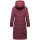 Marikoo Benikoo Damen lange Winterjacke B949 Wine-Größe S - Gr. 36