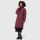 Marikoo Benikoo Damen lange Winterjacke B949 Wine-Größe M - Gr. 38