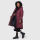 Marikoo Benikoo Damen lange Winterjacke B949 Wine-Größe M - Gr. 38