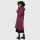 Marikoo Benikoo Damen lange Winterjacke B949 Wine-Größe M - Gr. 38