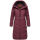 Marikoo Benikoo Damen lange Winterjacke B949 Wine-Größe M - Gr. 38