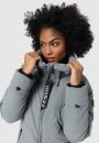 Marikoo Benikoo Damen lange Winterjacke B949 Stormy Blue Größe XL - Gr. 42