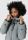 Marikoo Benikoo Damen lange Winterjacke B949 Stormy Blue Größe XXL - Gr. 44