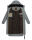 Marikoo Benikoo Damen lange Winterjacke B949 Stormy Blue Größe XXL - Gr. 44