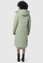 Marikoo Benikoo Damen lange Winterjacke B949 Smokey Mint-Größe S - Gr. 36