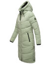 Marikoo Benikoo Damen lange Winterjacke B949 Smokey Mint-Größe S - Gr. 36