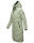 Marikoo Benikoo Damen lange Winterjacke B949 Smokey Mint-Größe S - Gr. 36