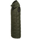 Navahoo Brezelchen Damen Winter Weste B950 Dark Olive Größe XL - Gr. 42
