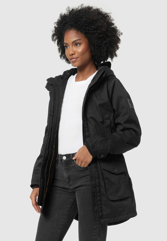 Navahoo Brinjaa Damen Softshell Jacke B951 Schwarz Größe S - Gr. 36