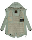 Navahoo Brinjaa Damen Softshell Jacke B951 Smokey Mint Größe XS - Gr. 34