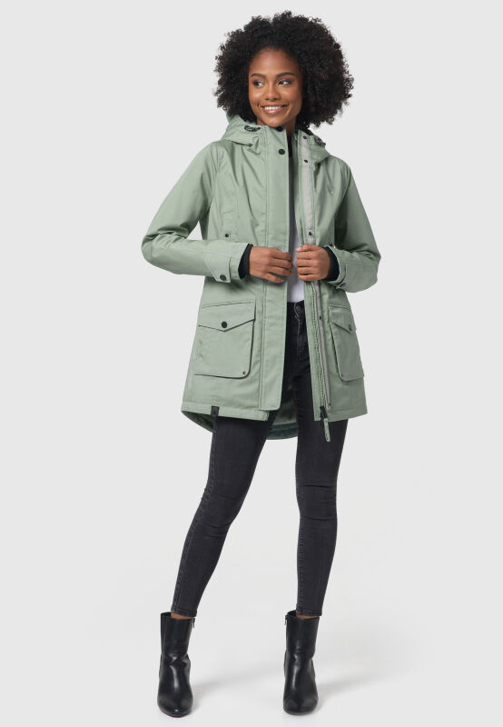 Navahoo Brinjaa Damen Softshell Jacke B951 Smokey Mint Größe S - Gr. 36