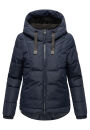 Navahoo Eisbaellchen Damen Winterjacke B952 Navy Größe M - Gr. 38