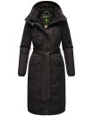 Navahoo Hokulanii Damen Winter Mantel B953 Schwarz Größe XS - Gr. 34