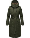Navahoo Hokulanii Damen Winter Mantel B953 Dark Olive Größe XS - Gr. 34