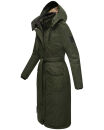 Navahoo Hokulanii Damen Winter Mantel B953 Dark Olive Größe XS - Gr. 34