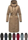 Navahoo Hokulanii Damen Winter Mantel B953 Dark Taupe Größe XS - Gr. 34