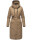 Navahoo Hokulanii Damen Winter Mantel B953 Dark Taupe Größe XS - Gr. 34