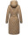 Navahoo Hokulanii Damen Winter Mantel B953 Dark Taupe Größe XS - Gr. 34