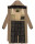 Navahoo Hokulanii Damen Winter Mantel B953 Dark Taupe Größe XS - Gr. 34