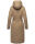Navahoo Hokulanii Damen Winter Mantel B953 Dark Taupe Größe S - Gr. 36