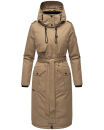 Navahoo Hokulanii Damen Winter Mantel B953 Dark Taupe Größe XL - Gr. 42
