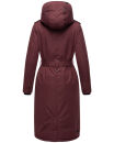 Navahoo Hokulanii Damen Winter Mantel B953 Wine Größe L - Gr. 40