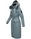 Navahoo Hokulanii Damen Winter Mantel B953 Powder Blue Größe XS - Gr. 34