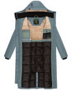 Navahoo Hokulanii Damen Winter Mantel B953 Powder Blue Größe XS - Gr. 34