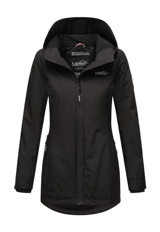 Marikoo Honigbeere Damen Übergangsjacke B954 Schwarz Größe S - Gr. 36