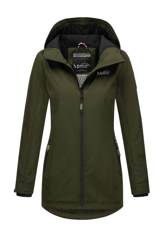 Marikoo Honigbeere Damen Übergangsjacke B954 Olive Größe S - Gr. 36