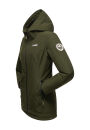 Marikoo Honigbeere Damen Übergangsjacke B954 Olive Größe S - Gr. 36