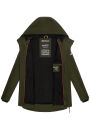 Marikoo Honigbeere Damen Übergangsjacke B954 Olive Größe S - Gr. 36