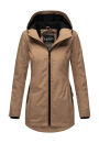 Marikoo Honigbeere Damen Übergangsjacke B954 Taupe Größe S - Gr. 36