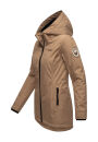 Marikoo Honigbeere Damen Übergangsjacke B954 Taupe Größe S - Gr. 36