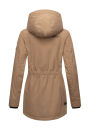 Marikoo Honigbeere Damen Übergangsjacke B954 Taupe Größe S - Gr. 36