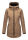 Marikoo Honigbeere Damen Übergangsjacke B954 Taupe Größe S - Gr. 36