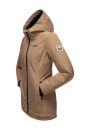 Marikoo Honigbeere Damen Übergangsjacke B954 Taupe Größe M - Gr. 38