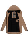 Marikoo Honigbeere Damen Übergangsjacke B954 Taupe Größe L - Gr. 40