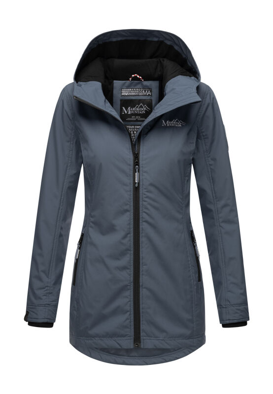 Marikoo Honigbeere Damen Übergangsjacke B954 Dusty Blue Größe L - Gr. 40